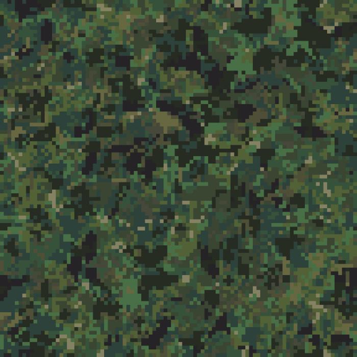 pixel camouflage  green