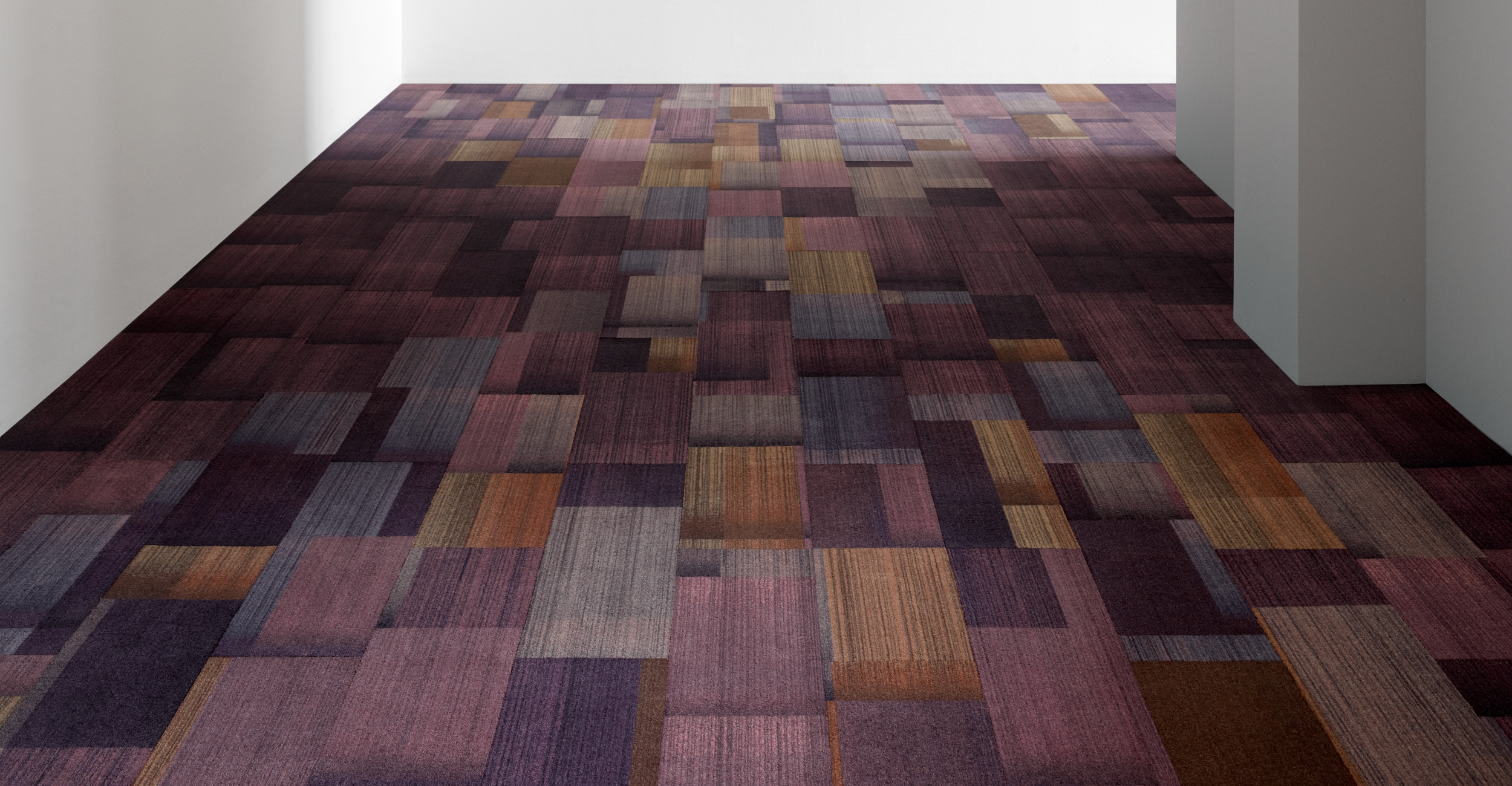 Purple carpet tiles & planks