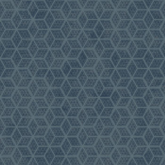 hexagon grid blue