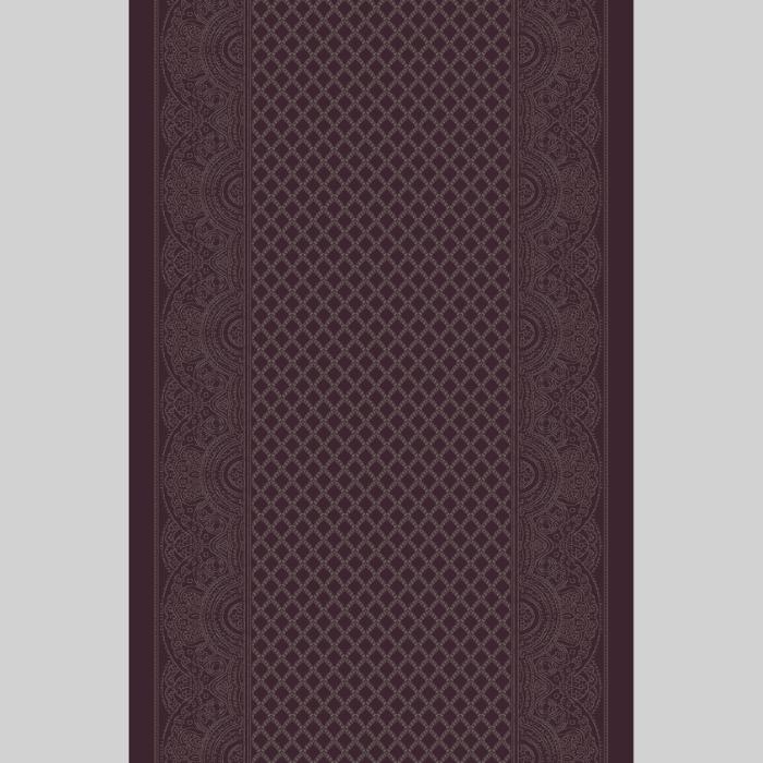 paisley shawl corridor 195 cm  purple