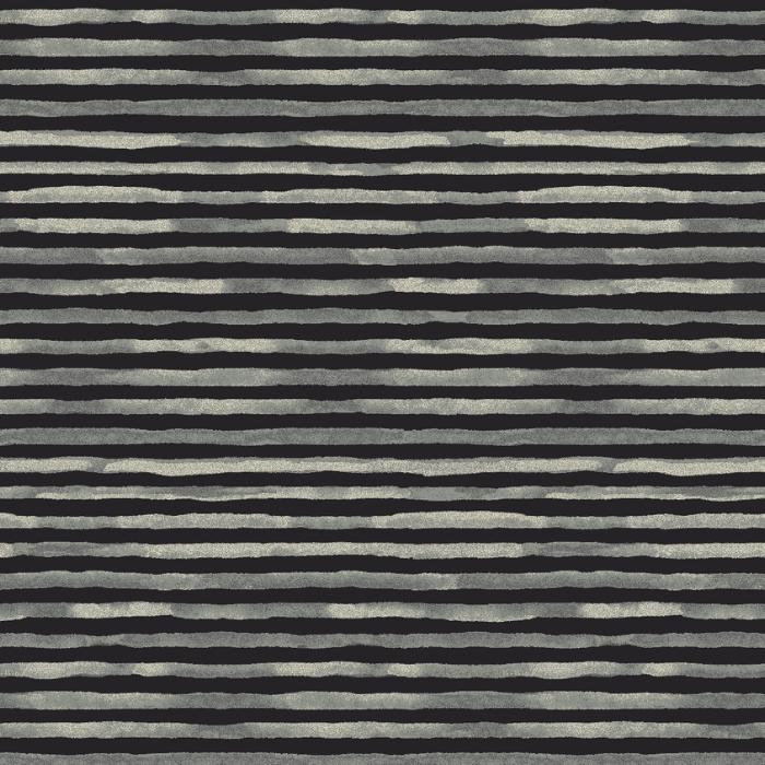 watercolour stripe black