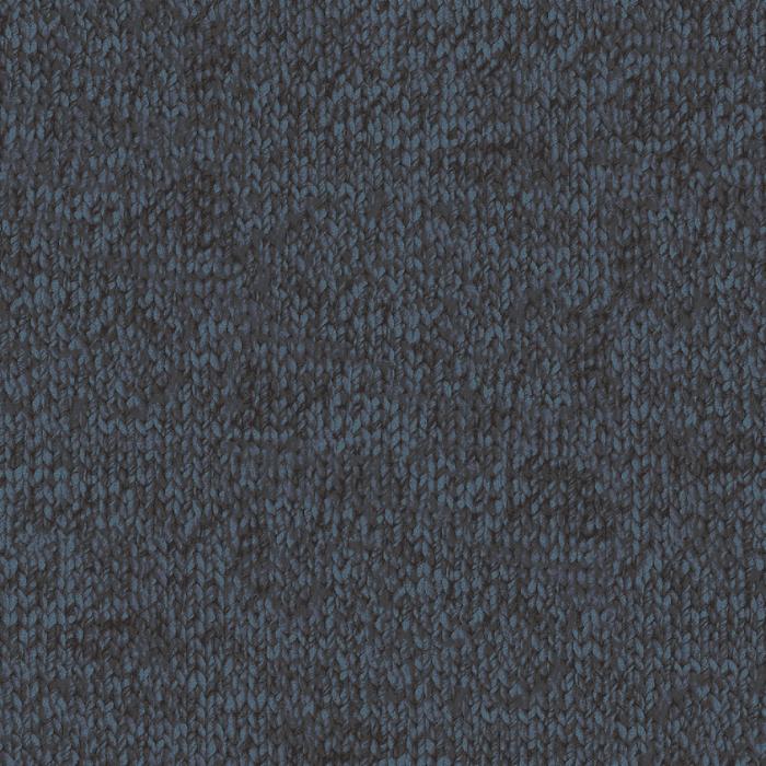knit blue