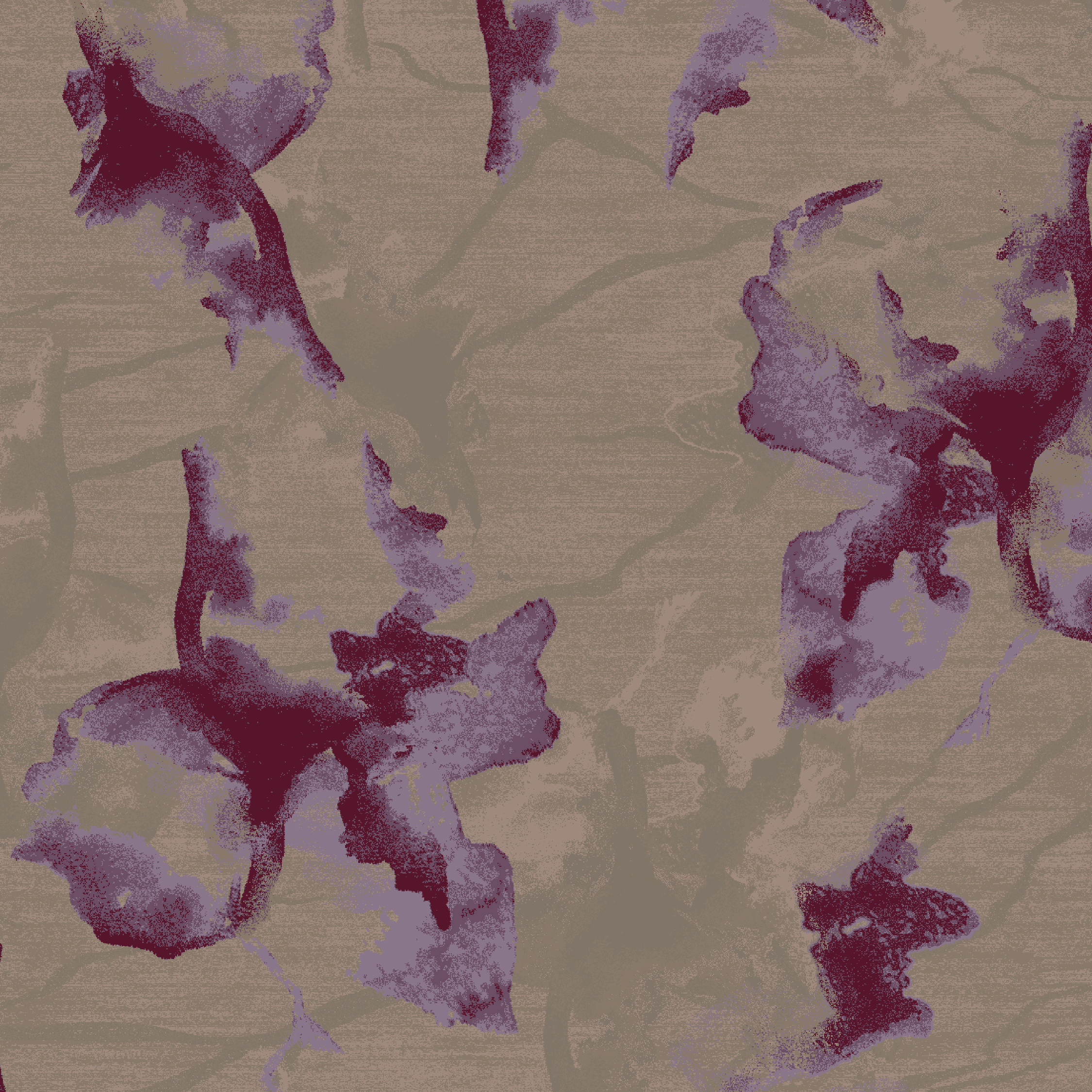 Colortec 80/20 floral flow bordeaux