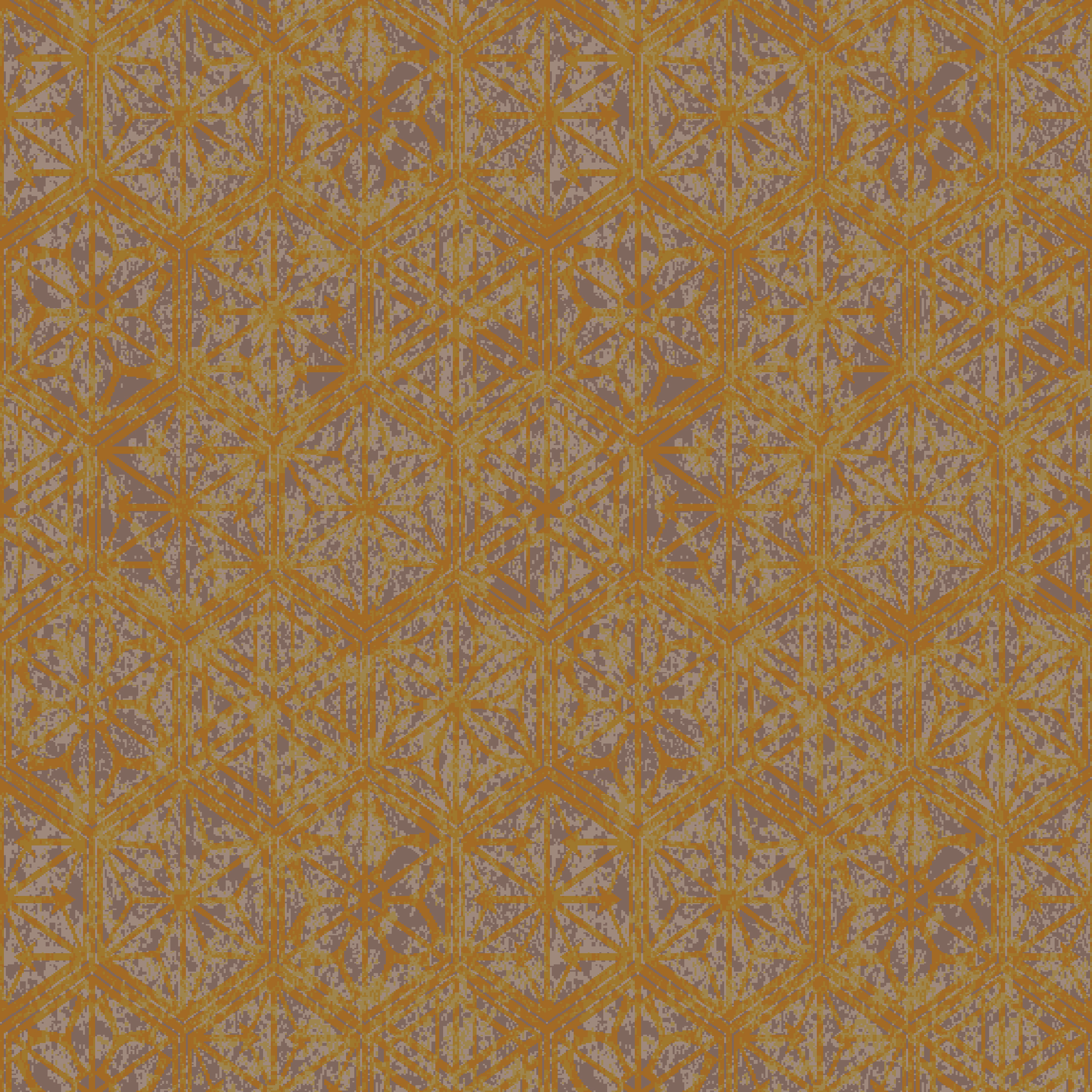 Colortec 80/20 hexagons golden