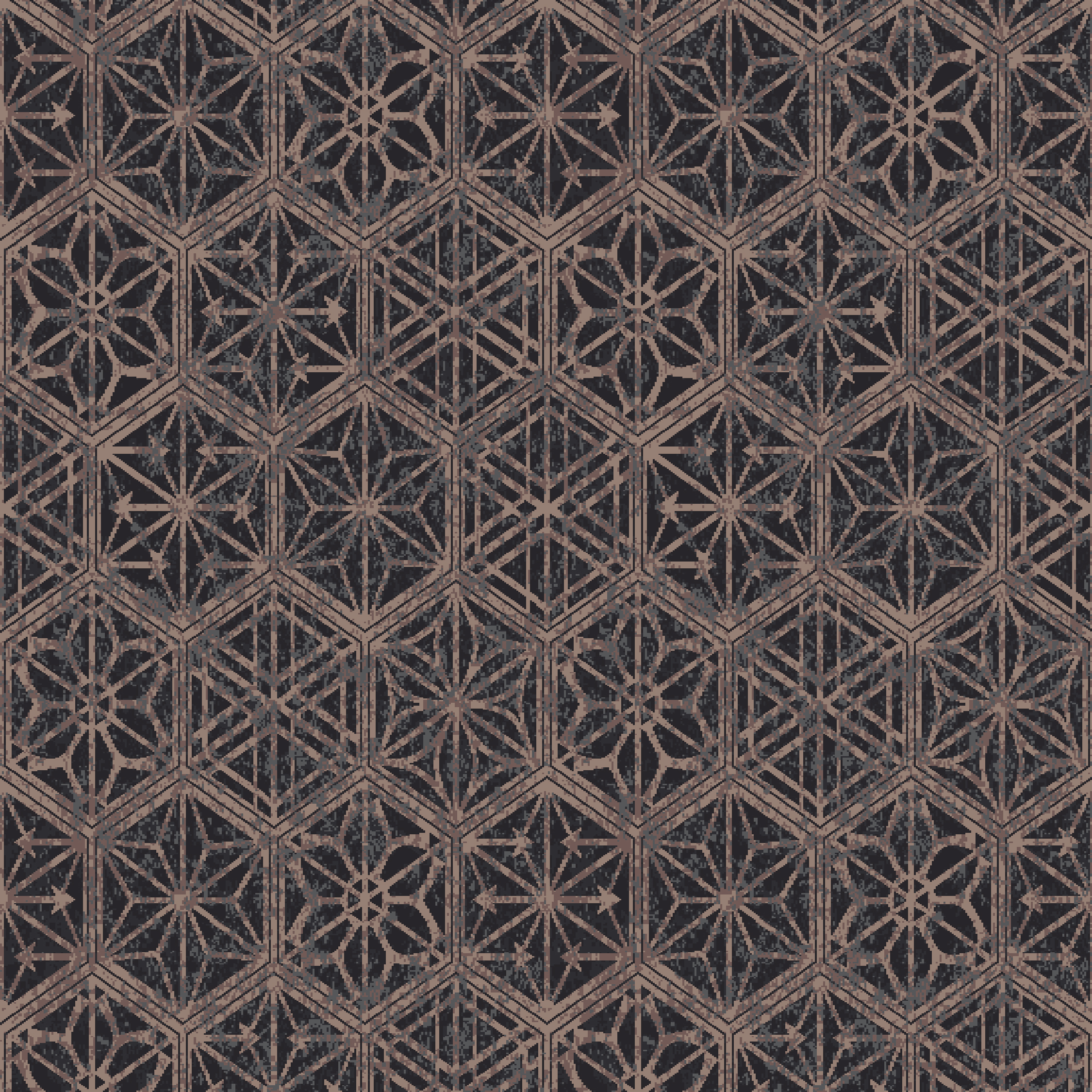 Colortec 80/20 hexagons dim rose