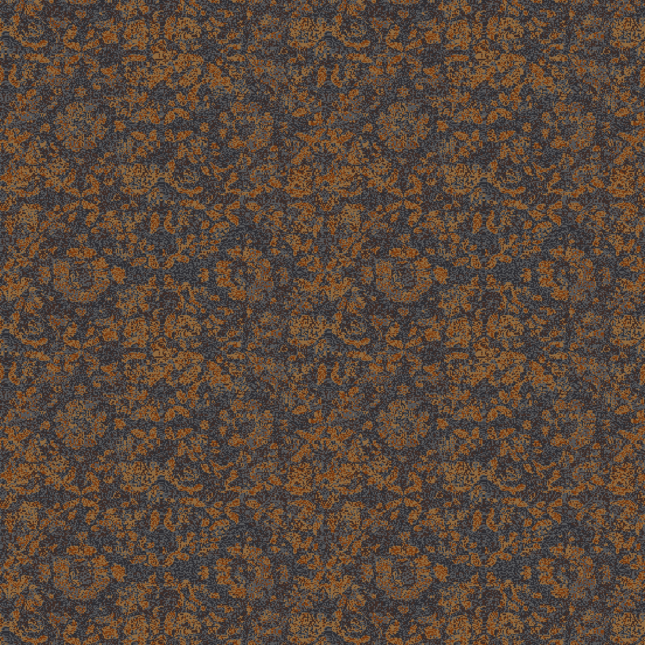 Colortec 80/20 flower tile gold