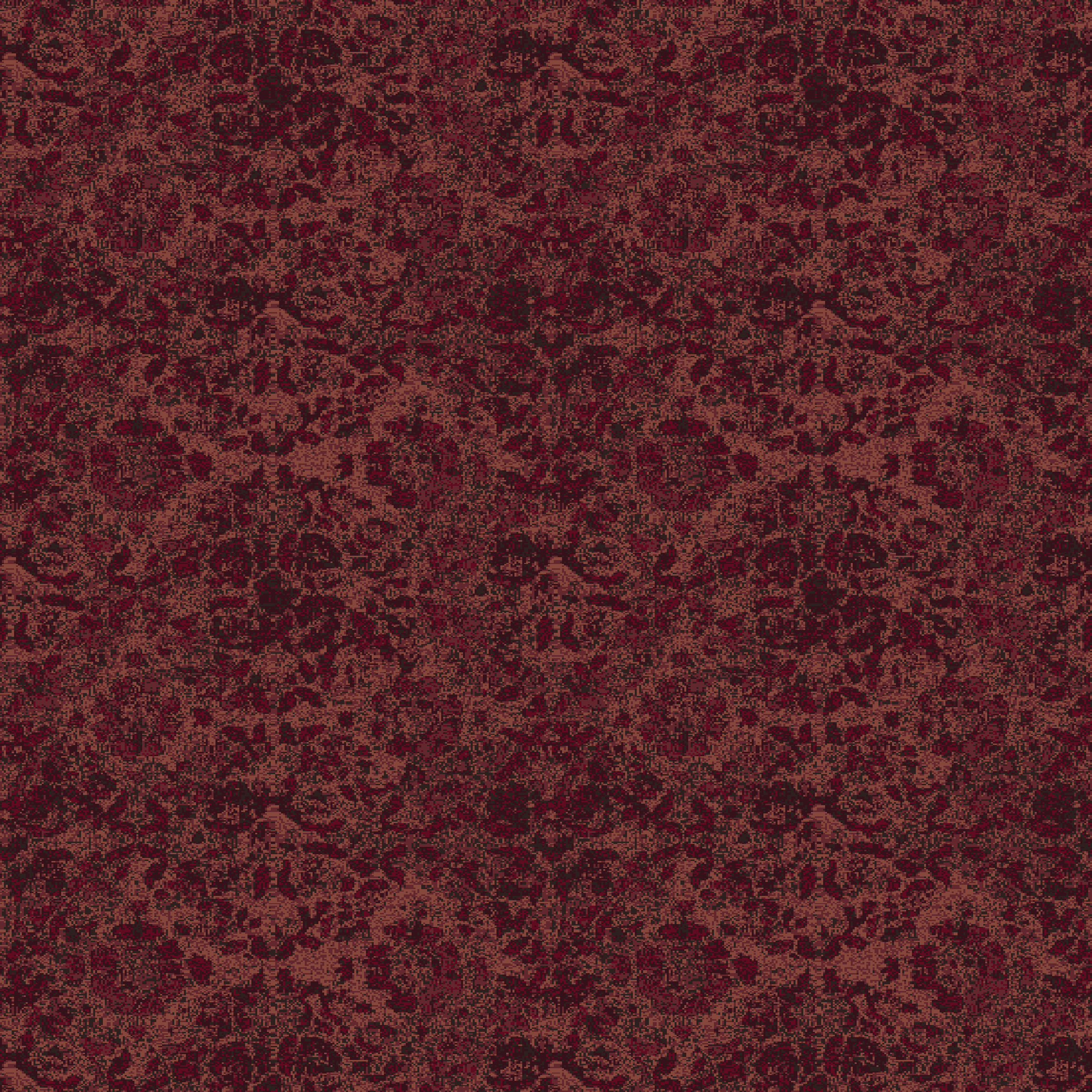 Colortec 80/20 flower tile deep red
