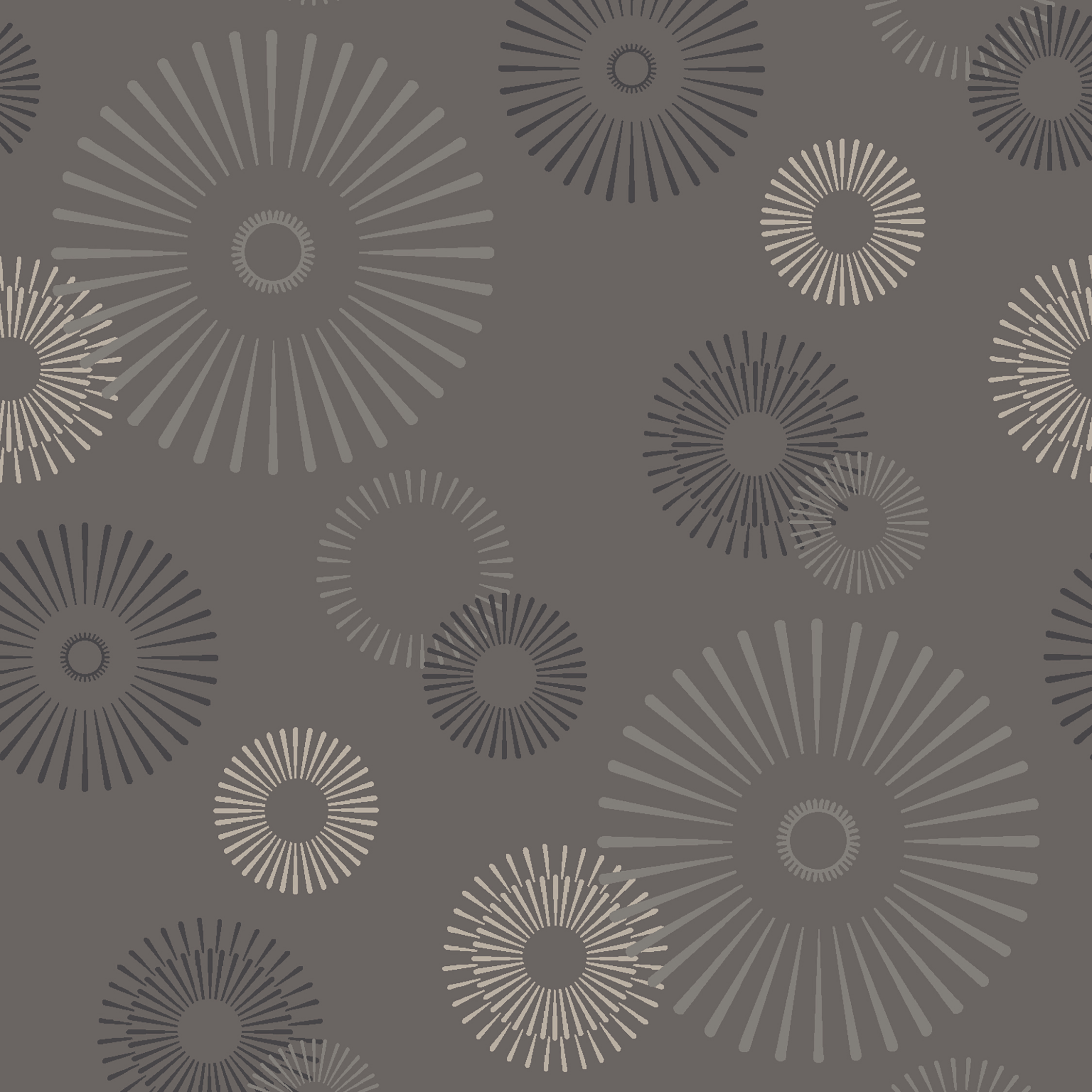 abstract flower grey