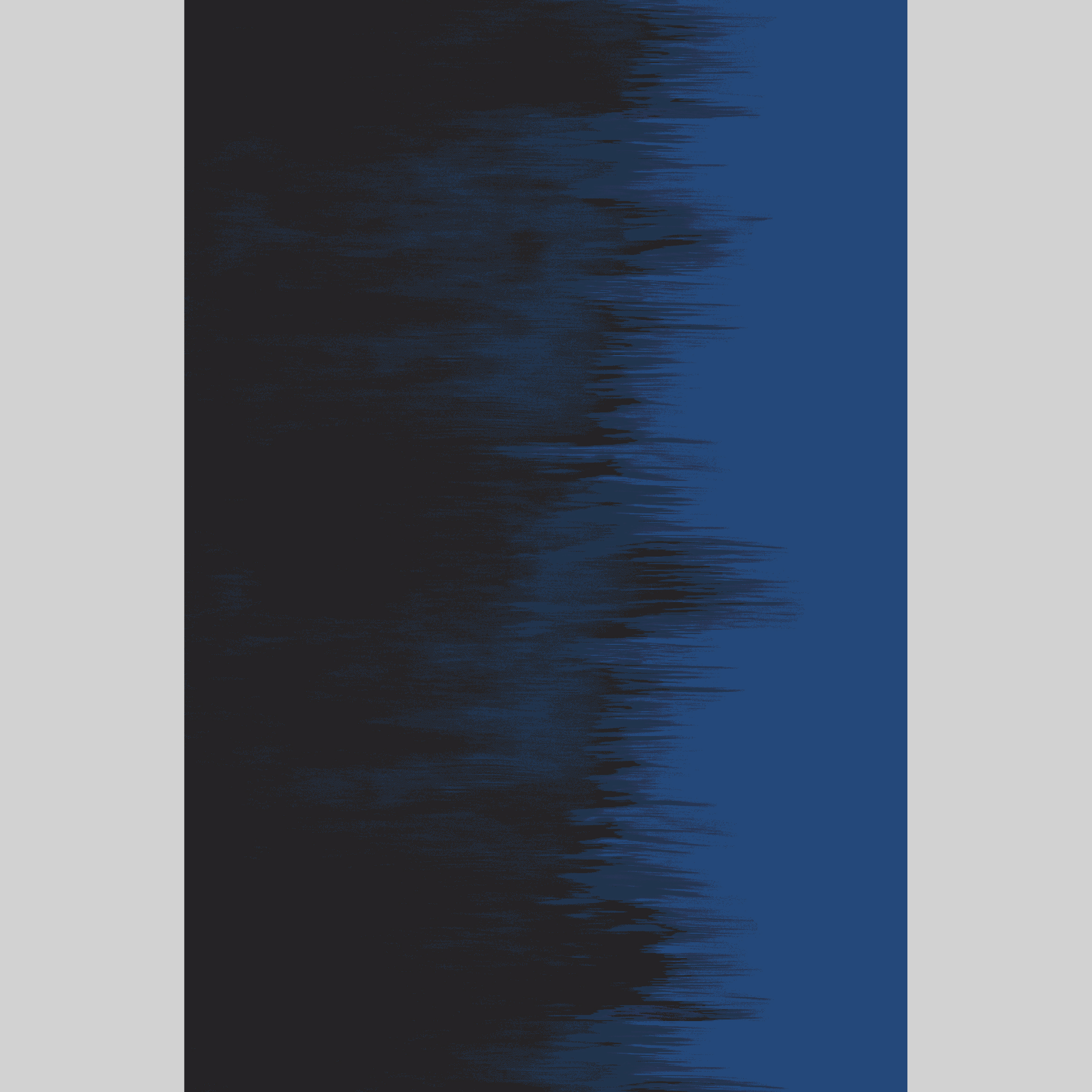 brush corridor 195 cm blue