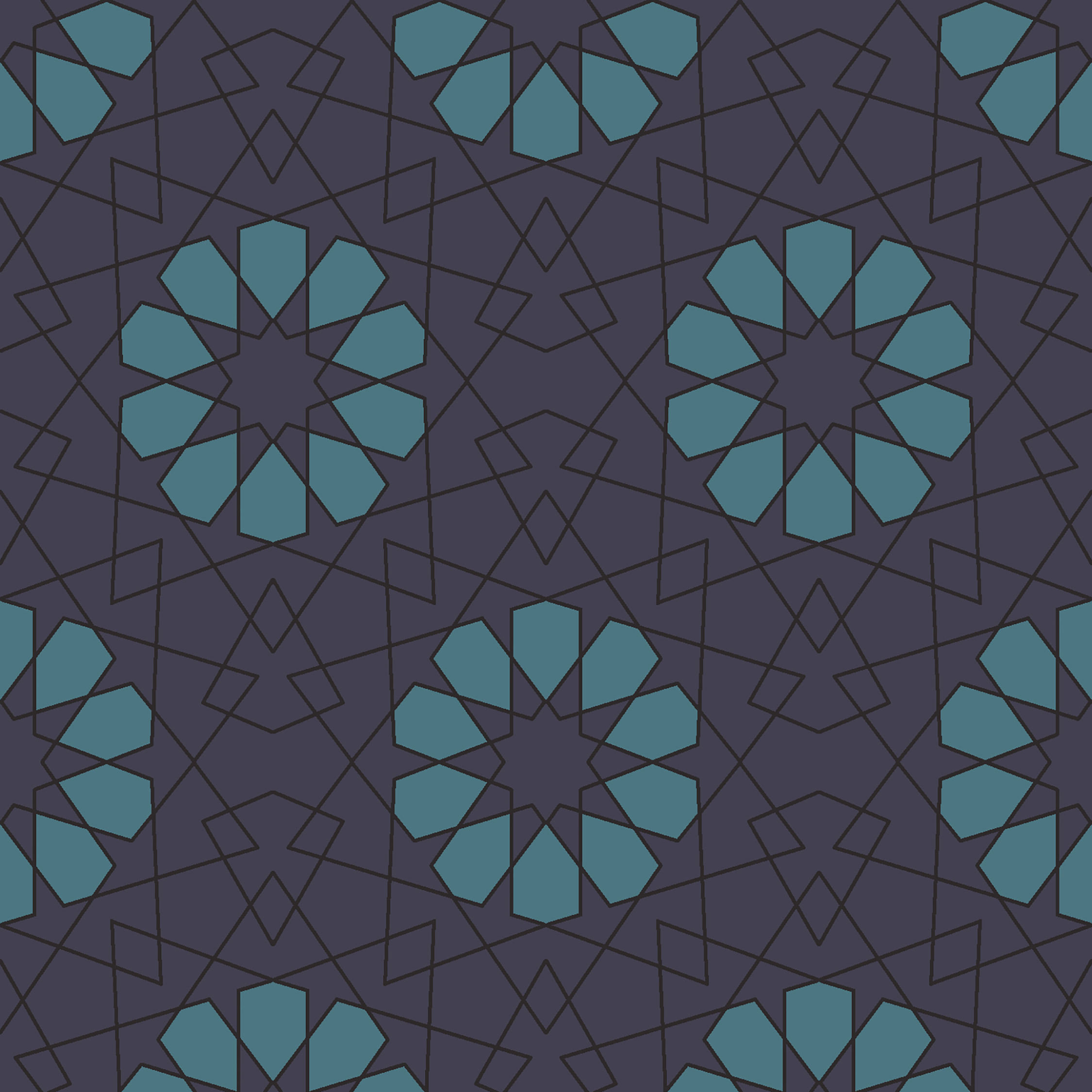 geometric lace