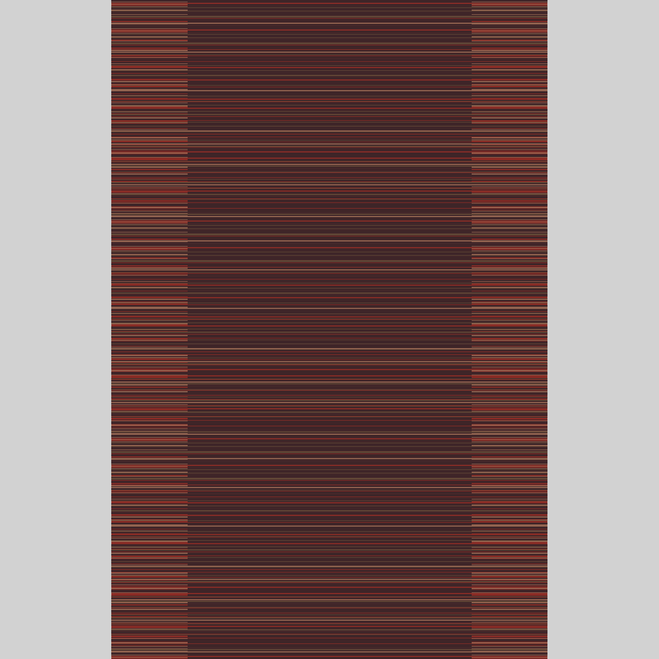 madras stripe corridor 195 cm red
