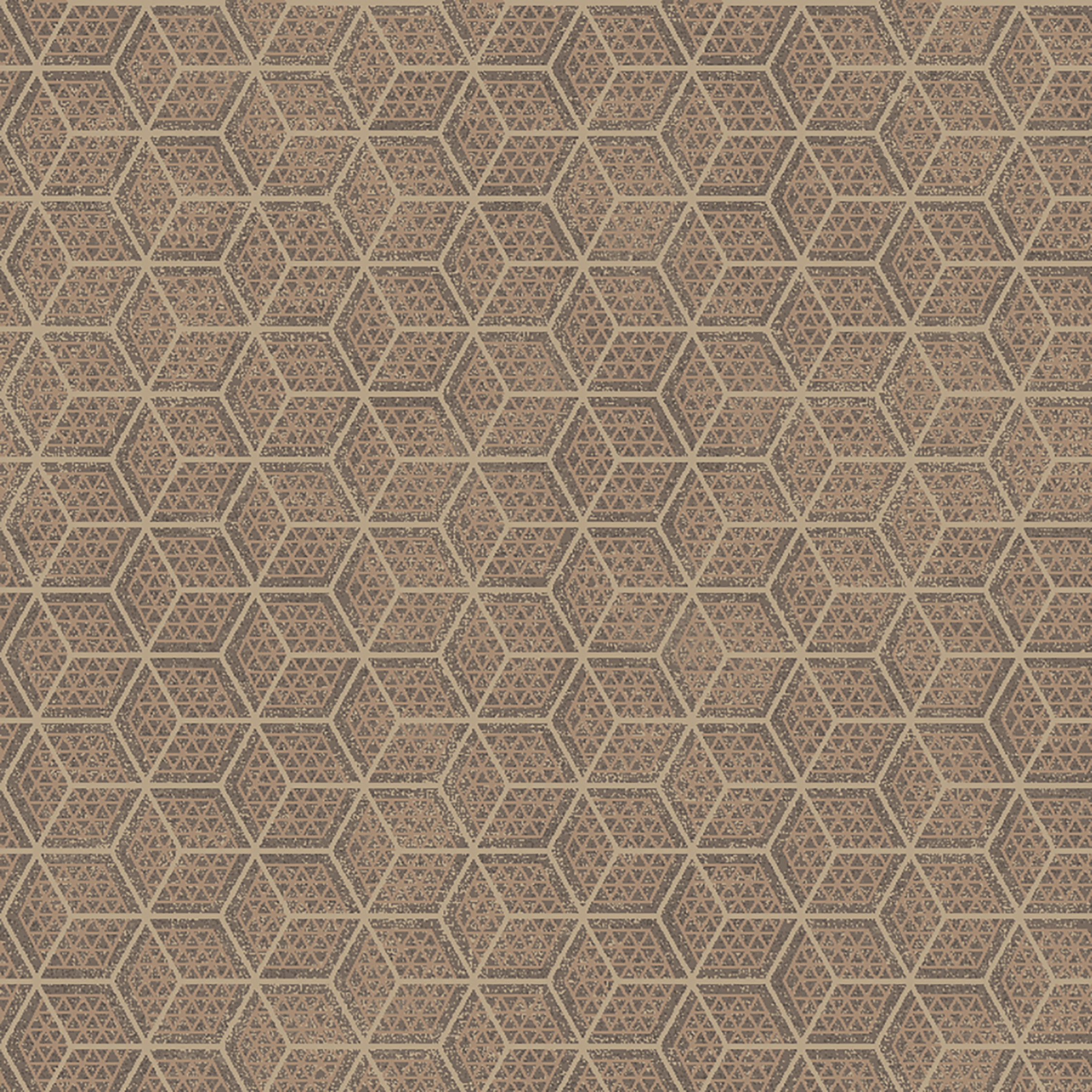fine hexagon beige