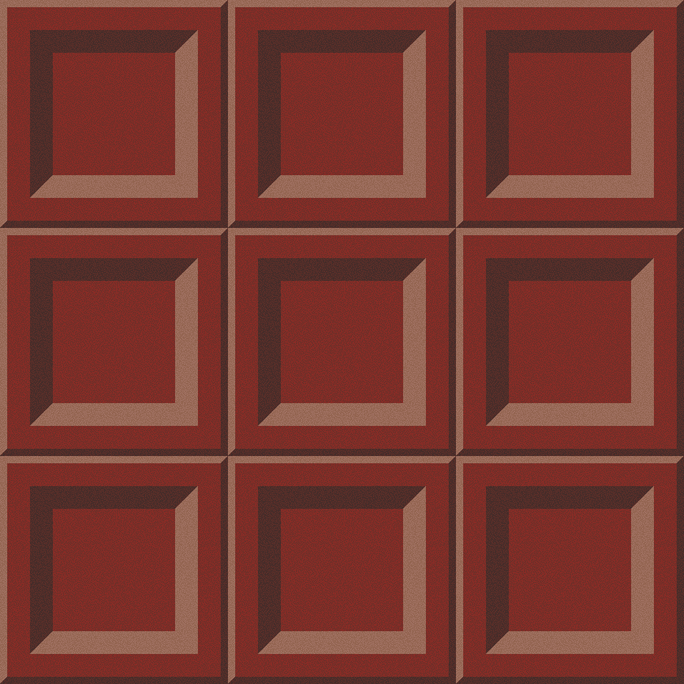 square panel red