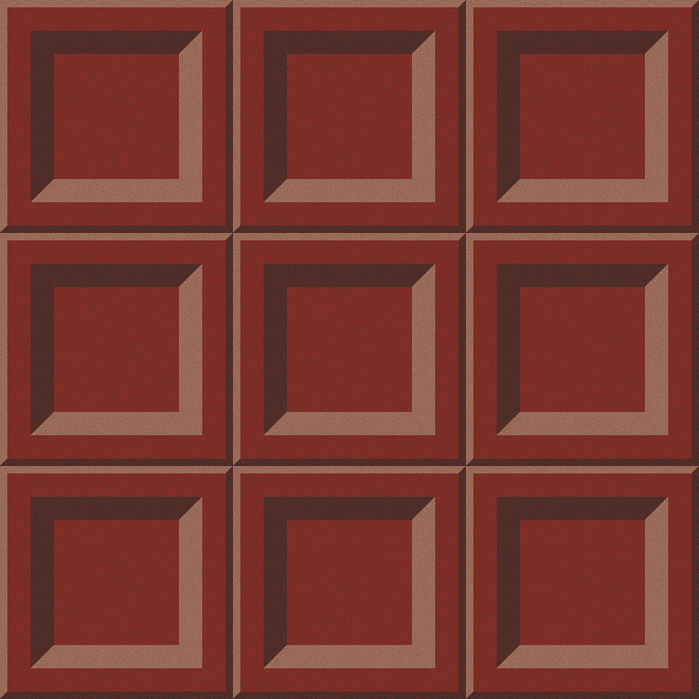 square panel red