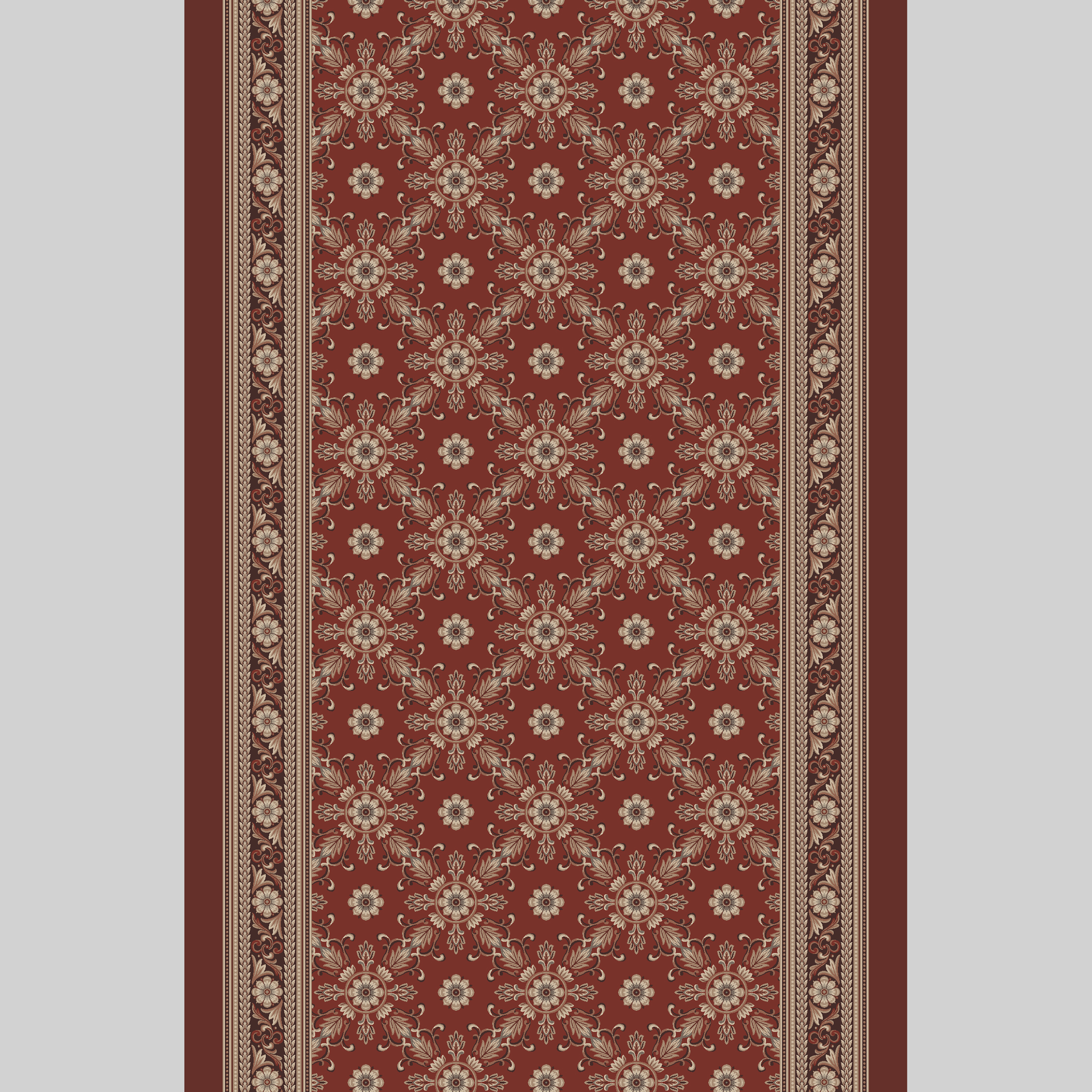 ermitage corridor 195 cm red