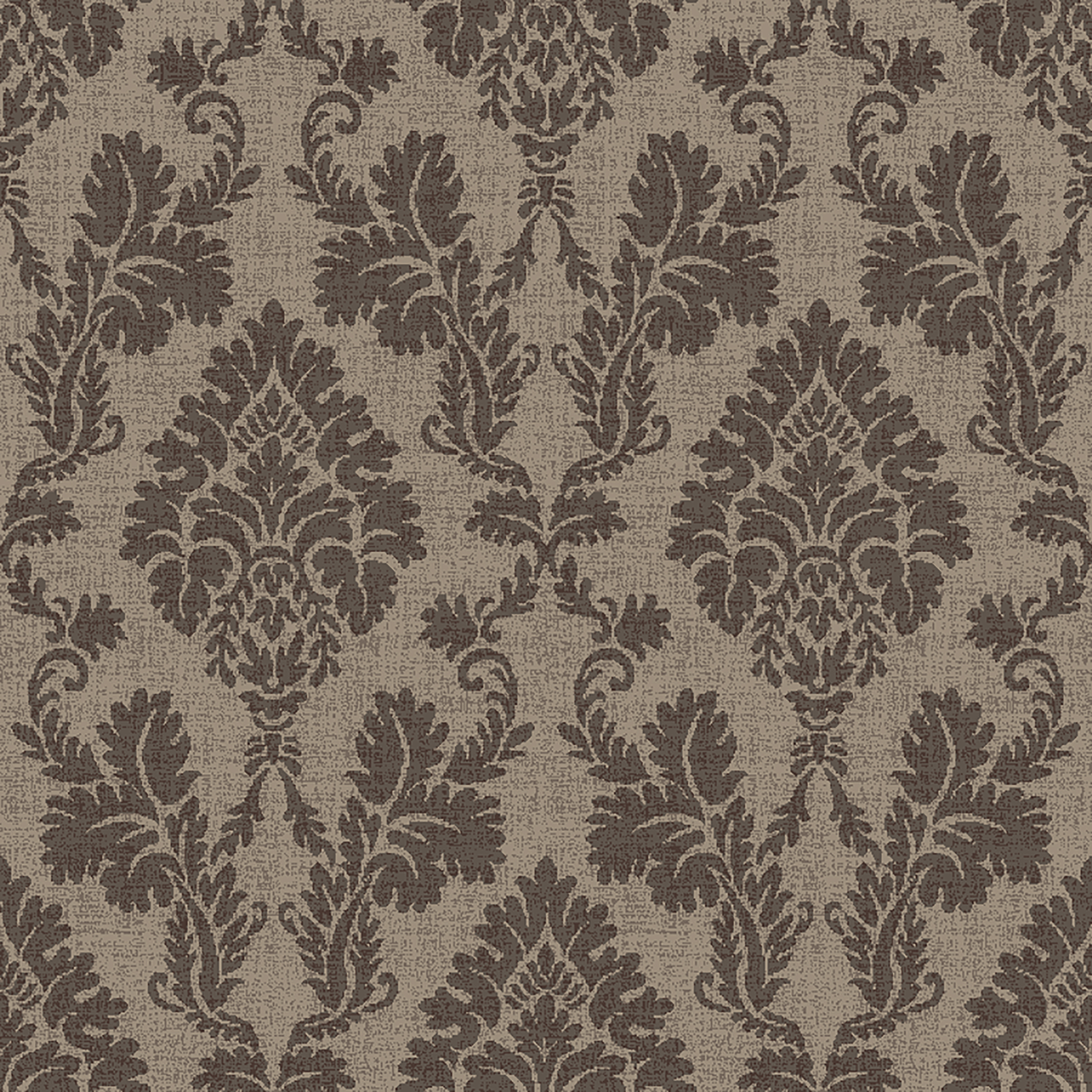 indian damask  brown