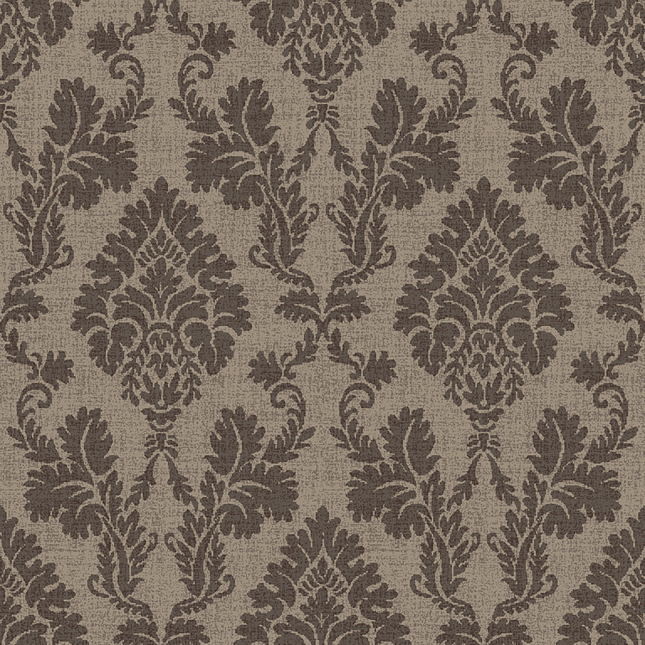 indian damask  brown