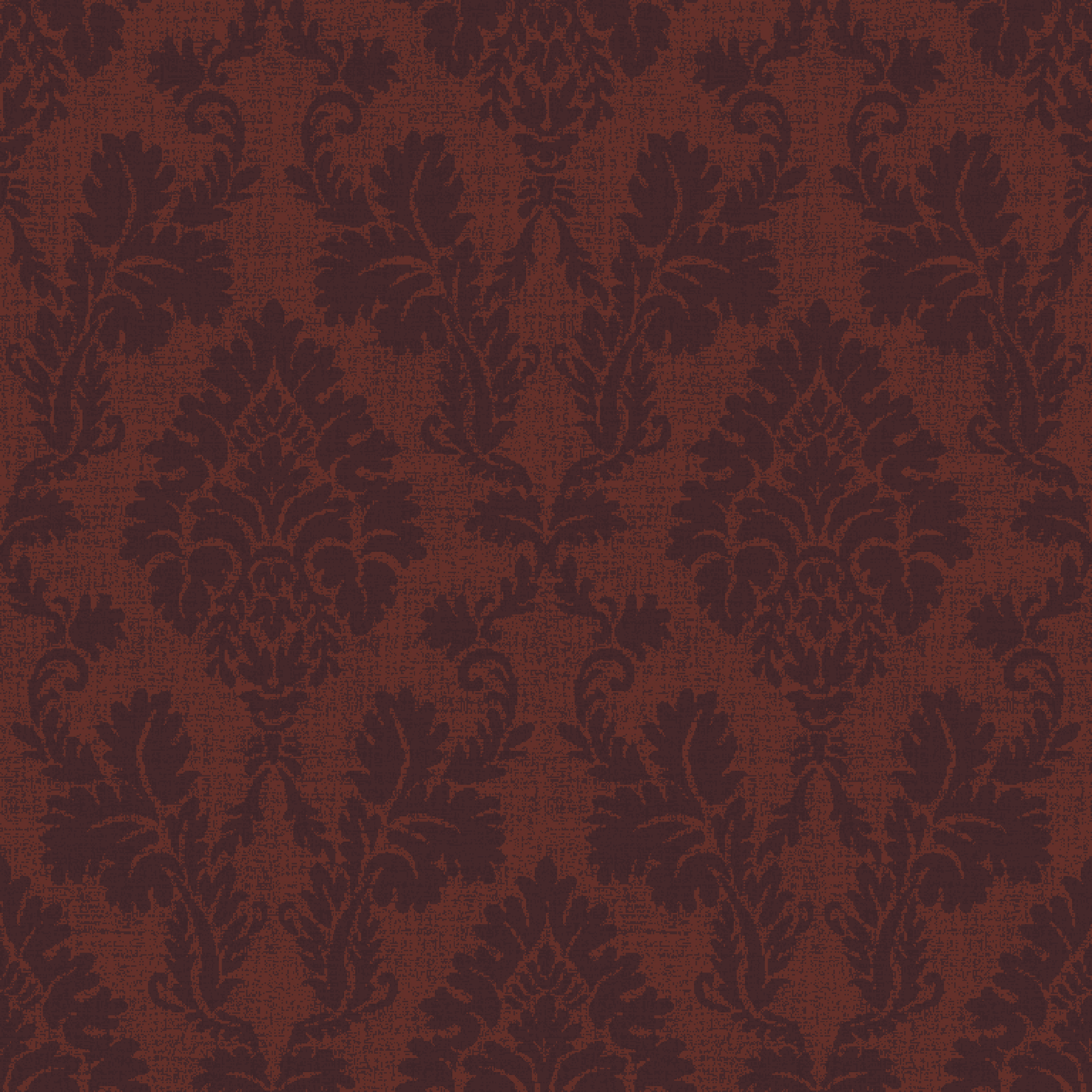 indian damask   red