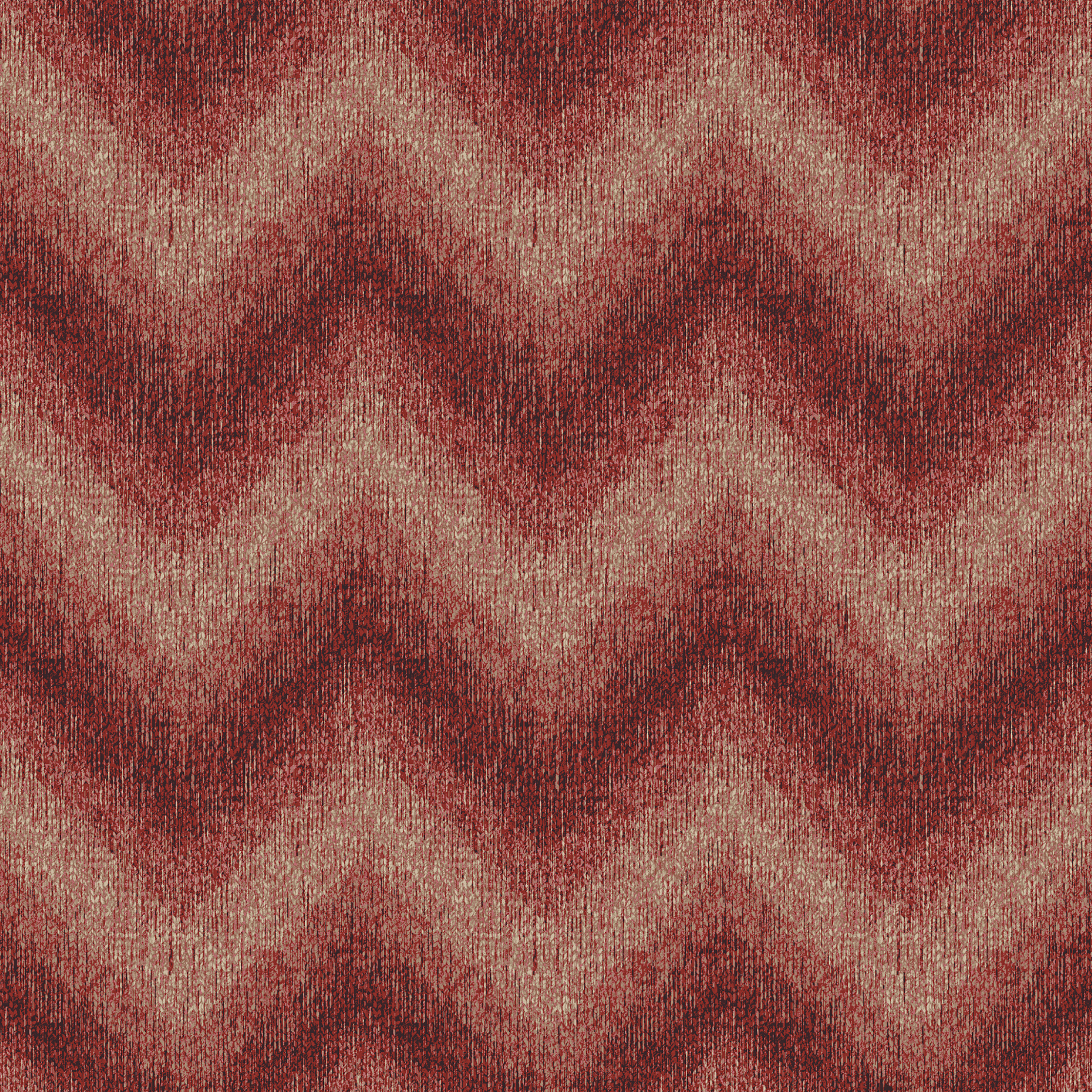 zigzag knit red