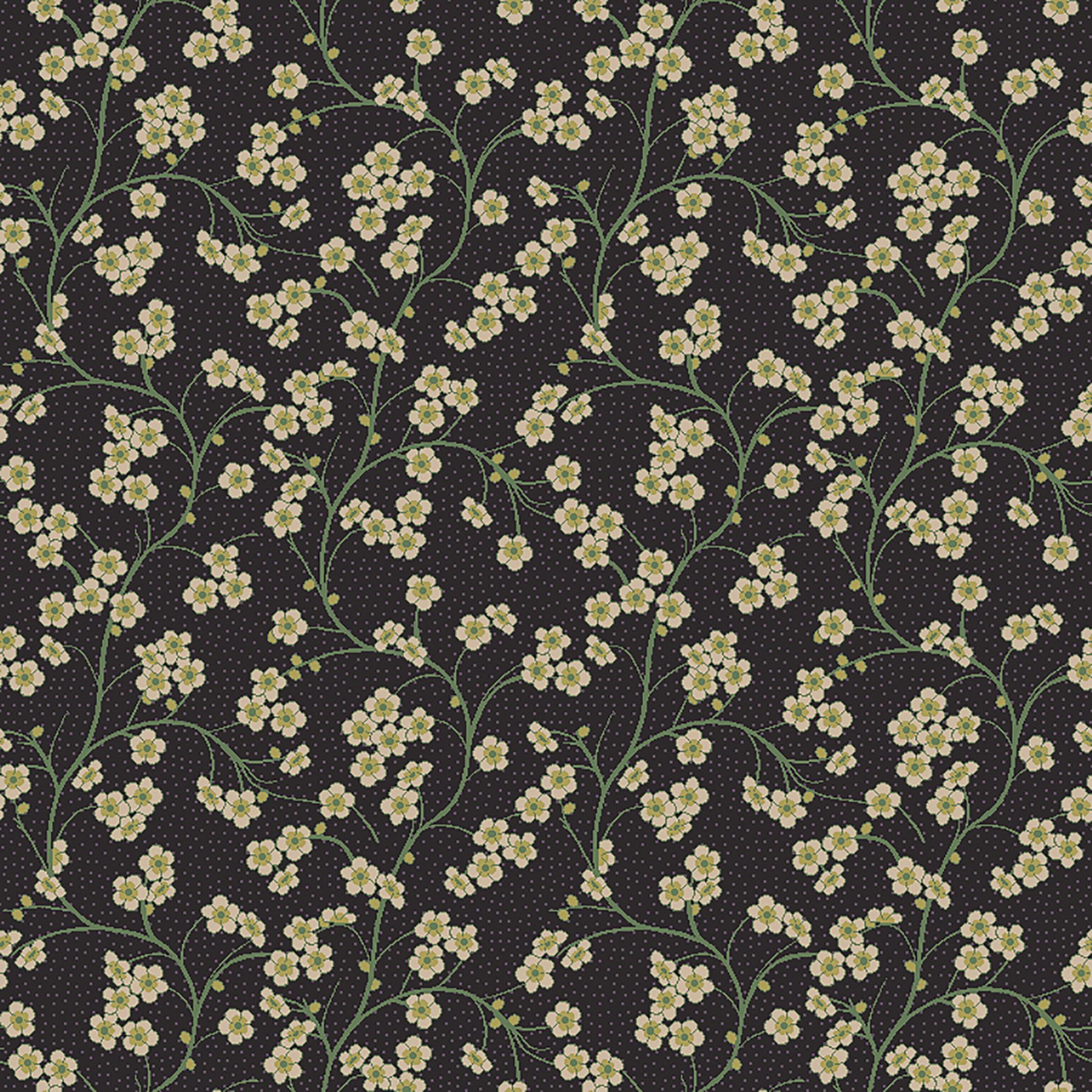 cherry blossom  black