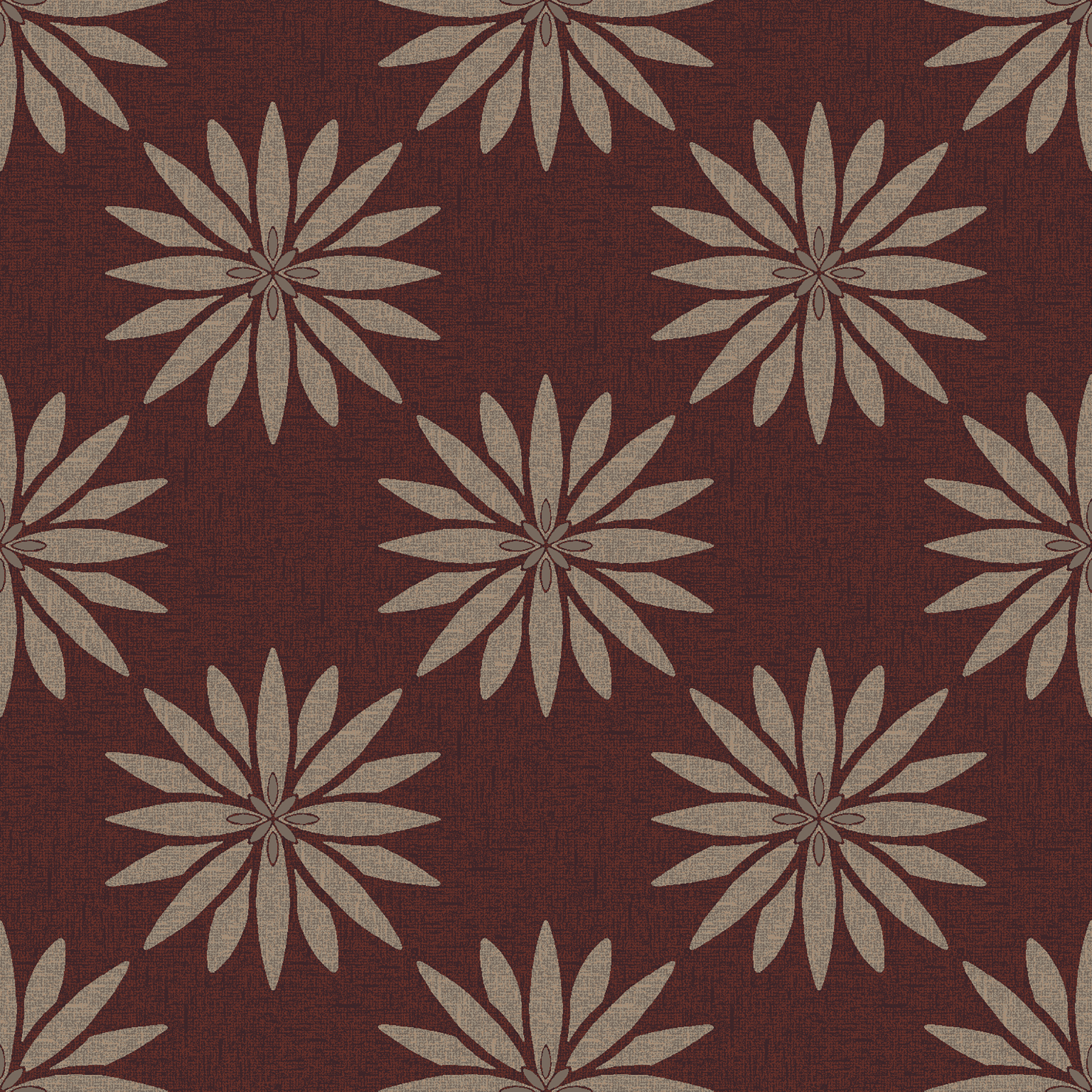 yoga flower  red