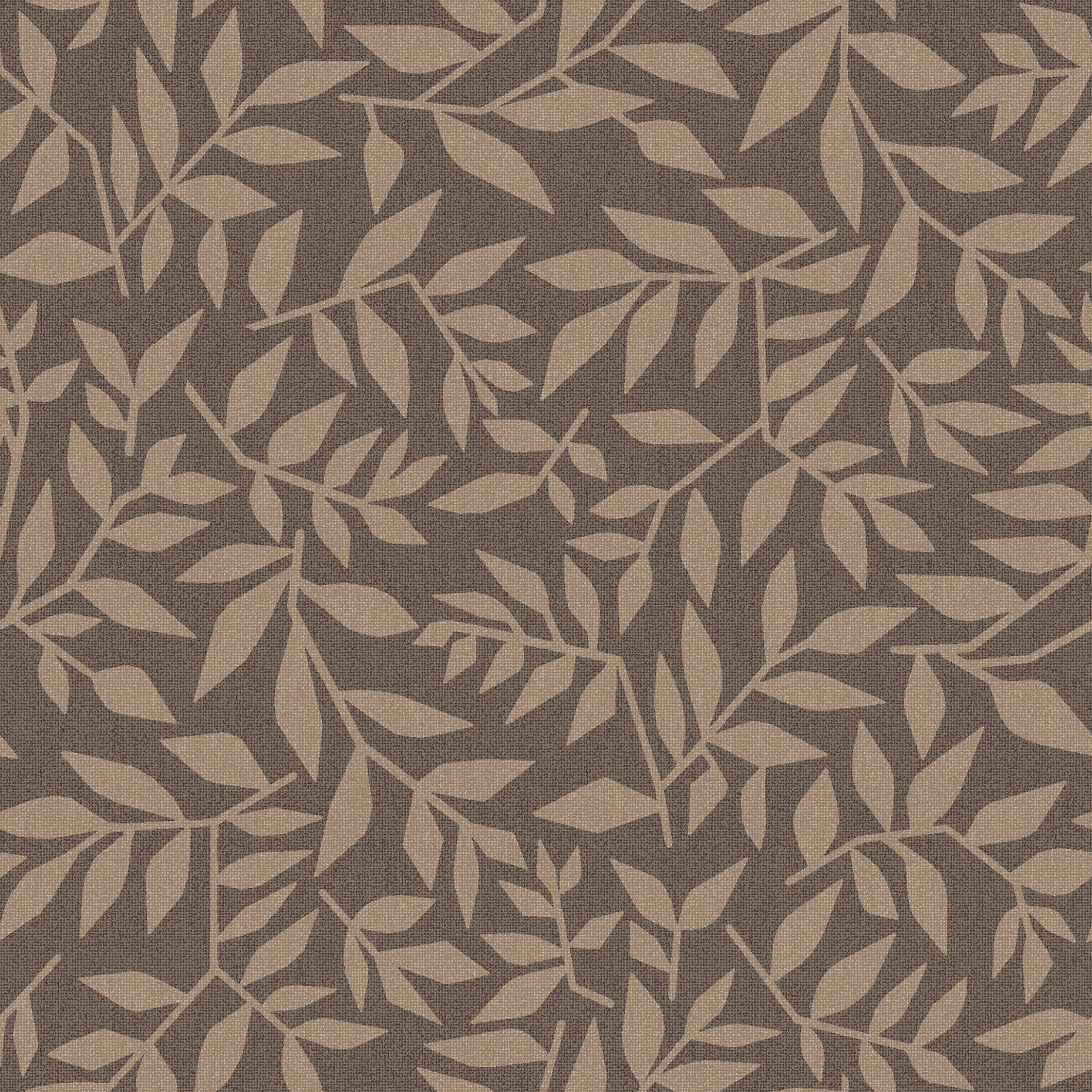 graphic leaves brown