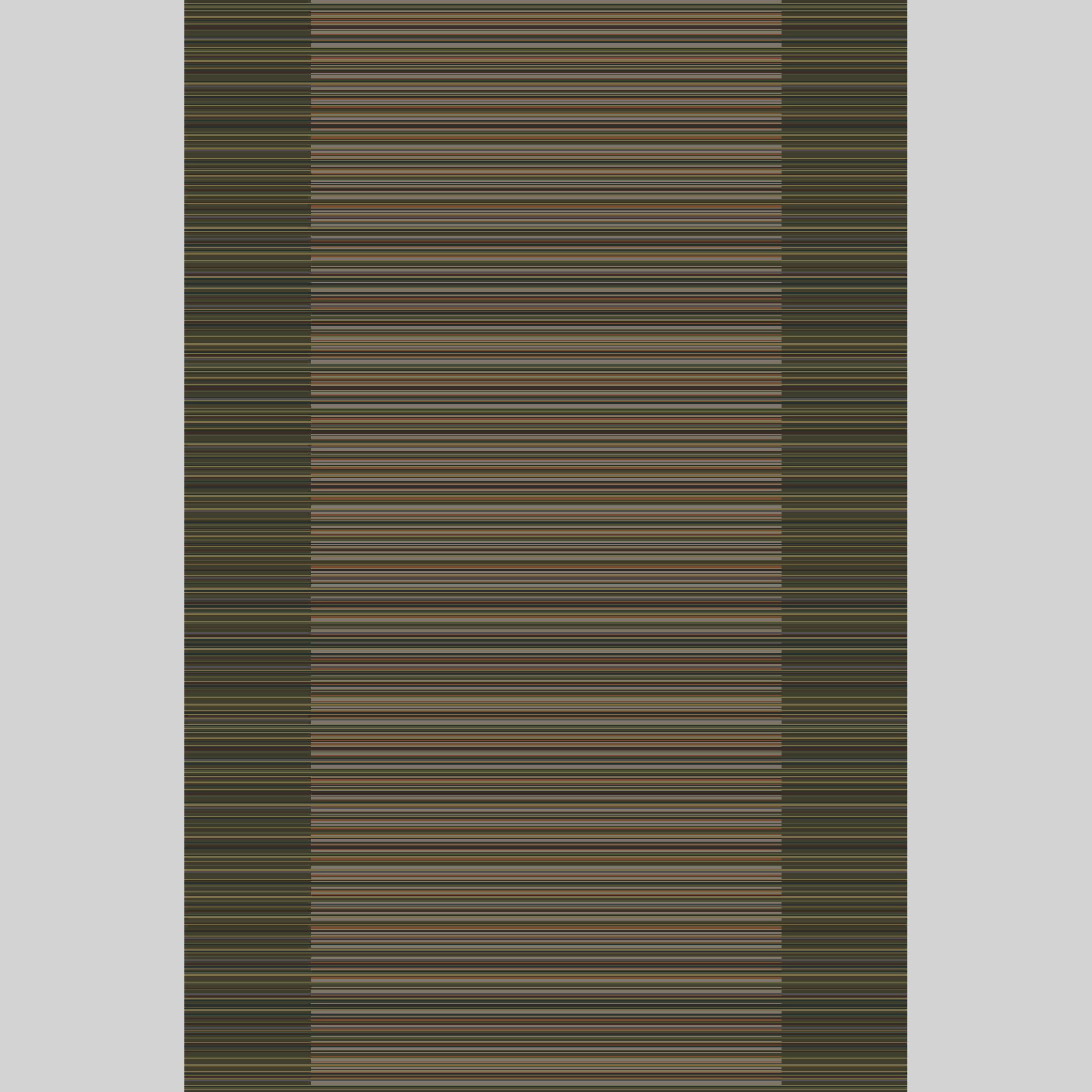 madras stripe corridor 195 cm green