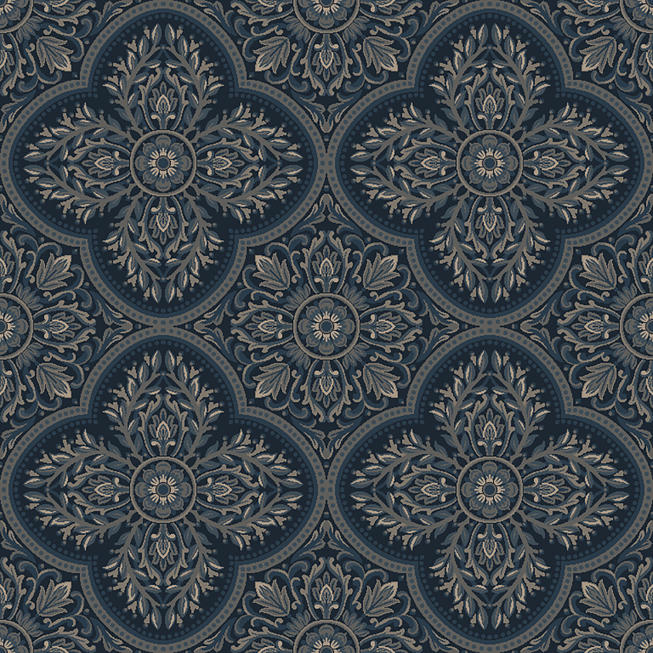 palace garden  blue