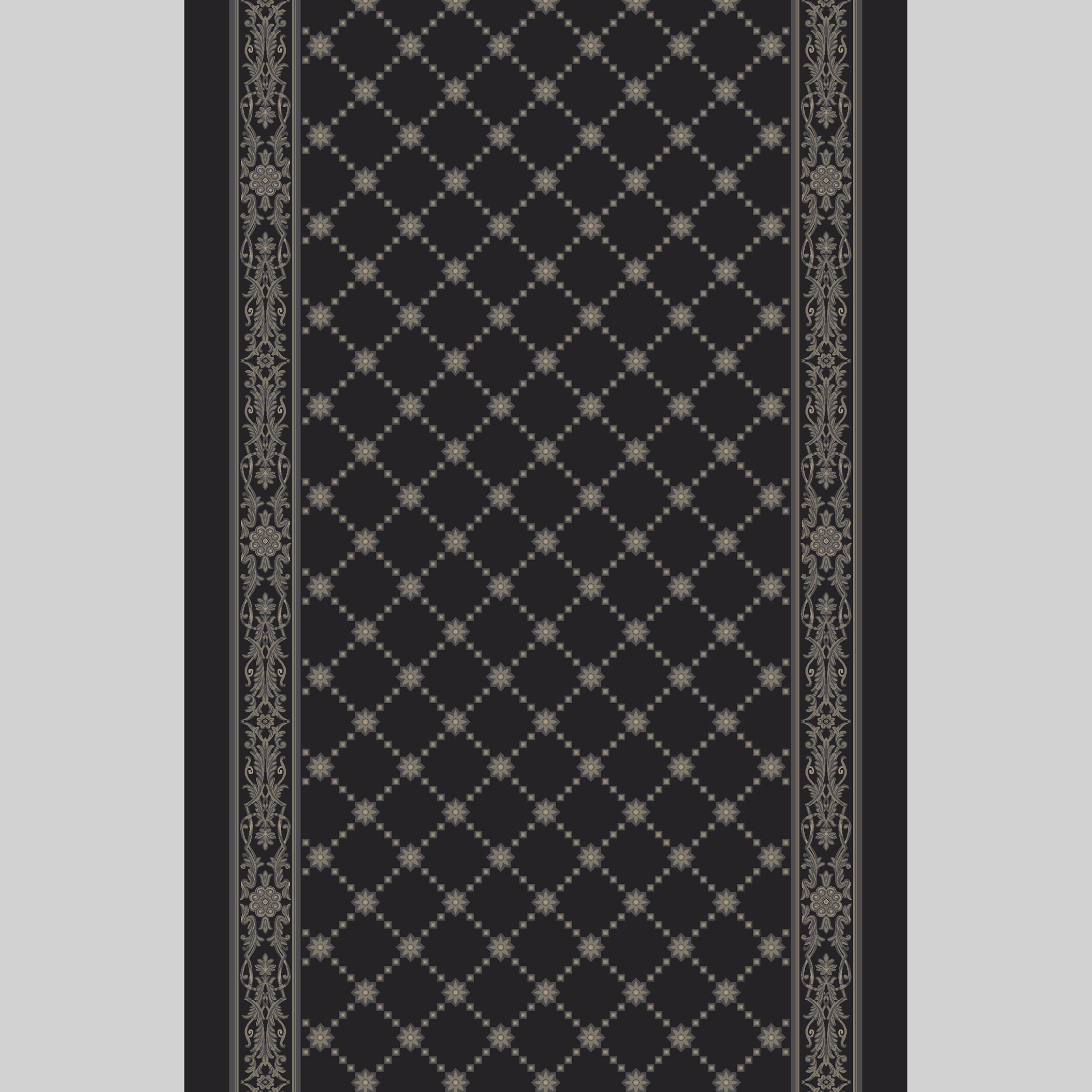 royal palace corridor 195 cm black