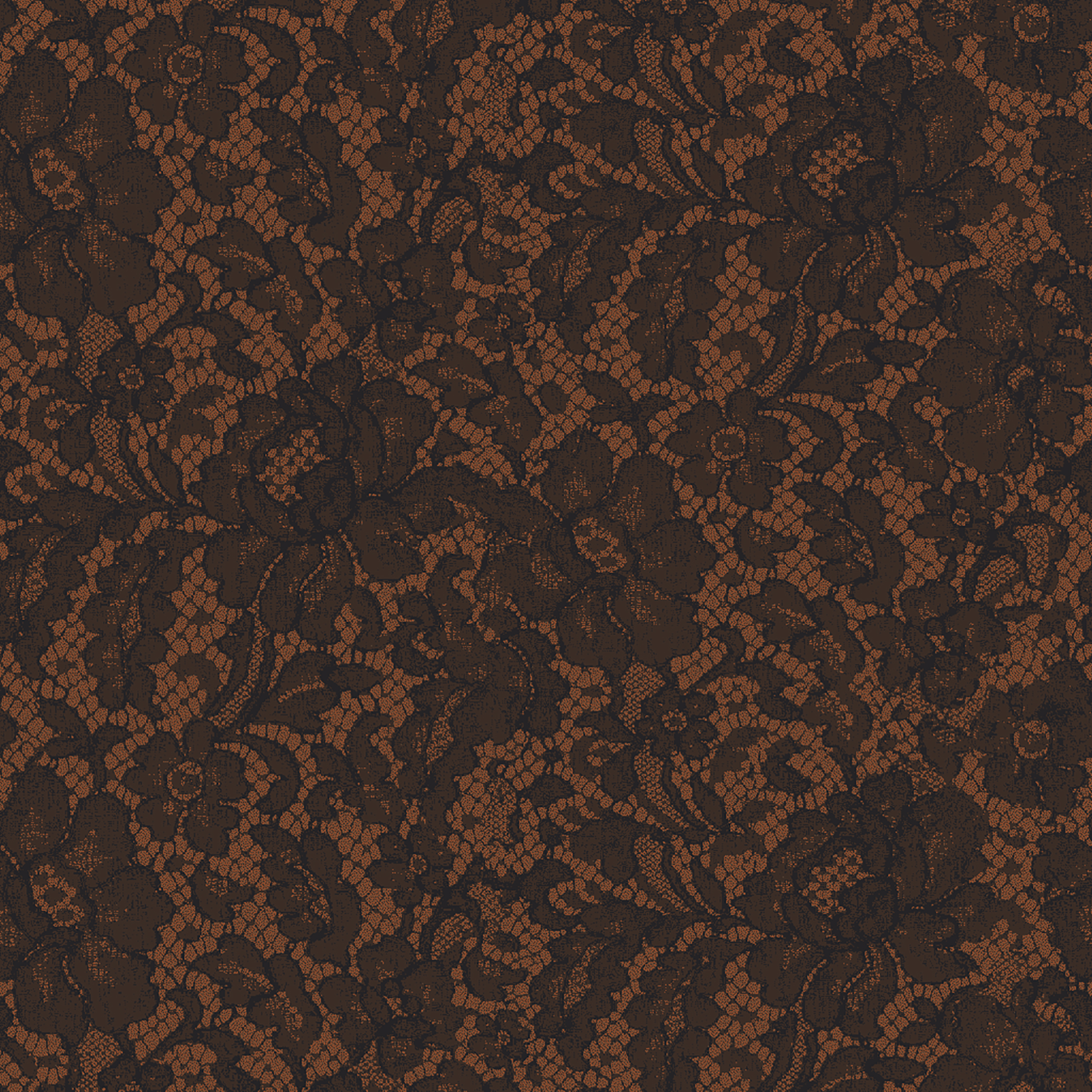 silk lace brown