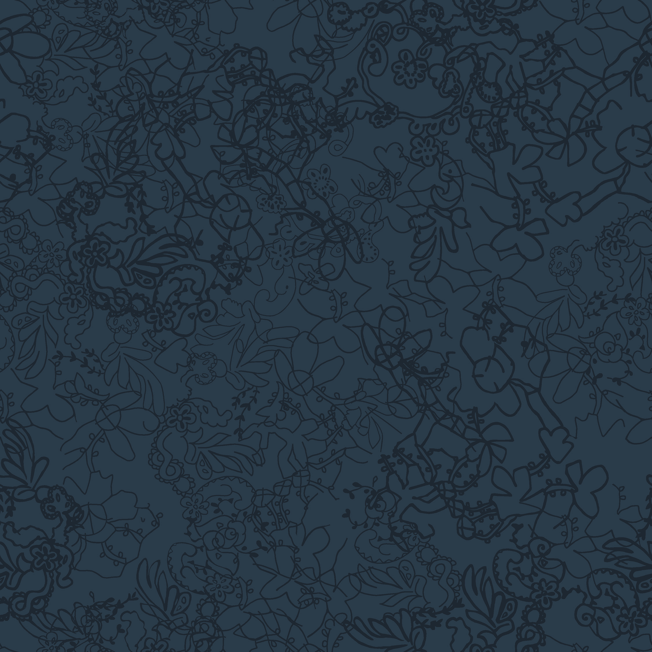 organic lace  blue