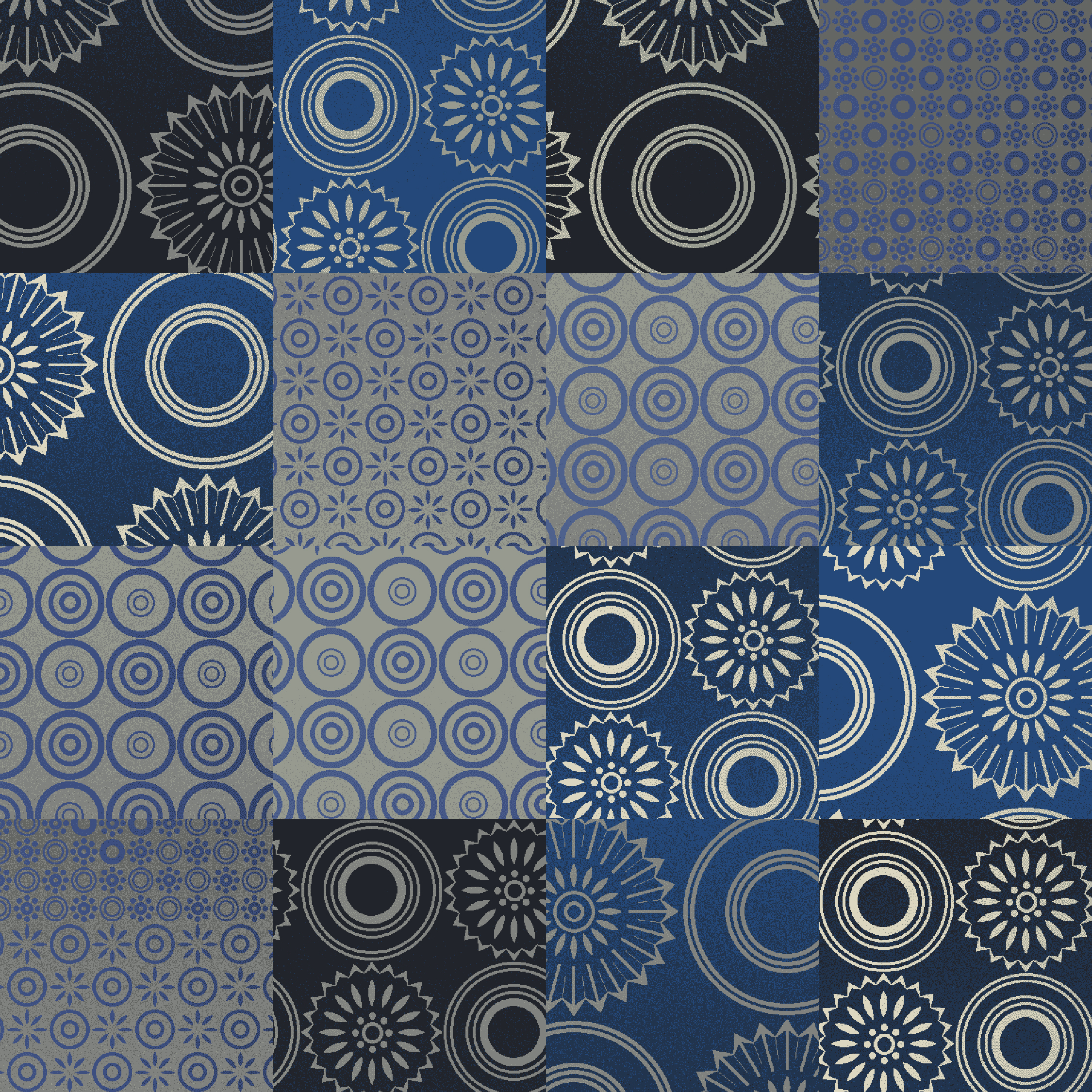 new spanish tile  blue