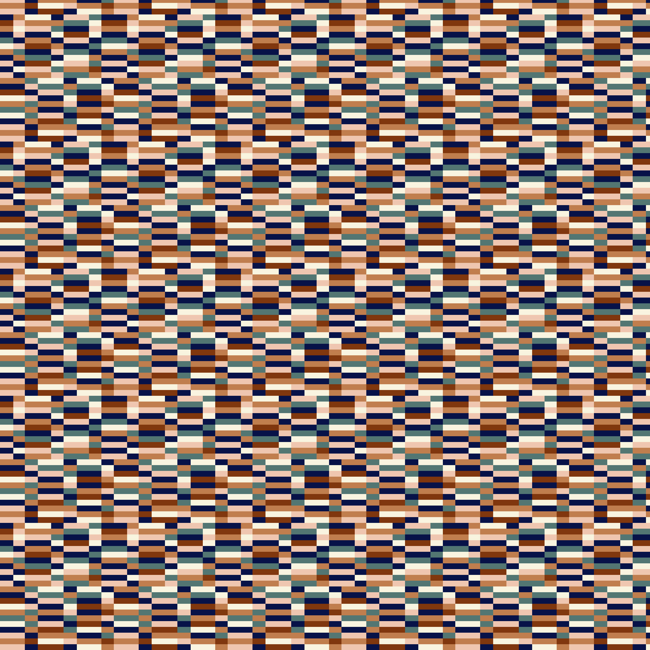 Colortec Wool tinted tile terracotta