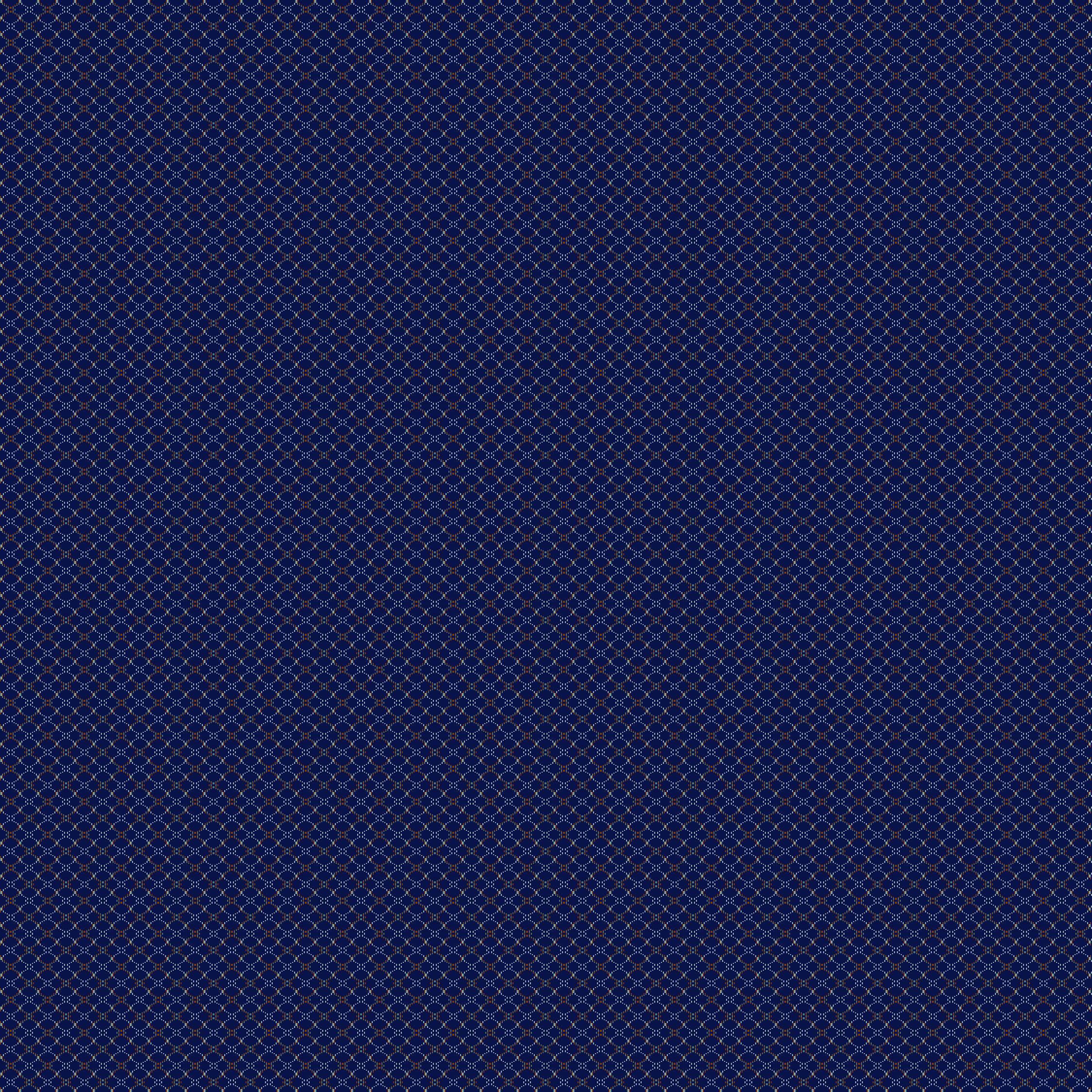 Graphic Wool chains dark blue