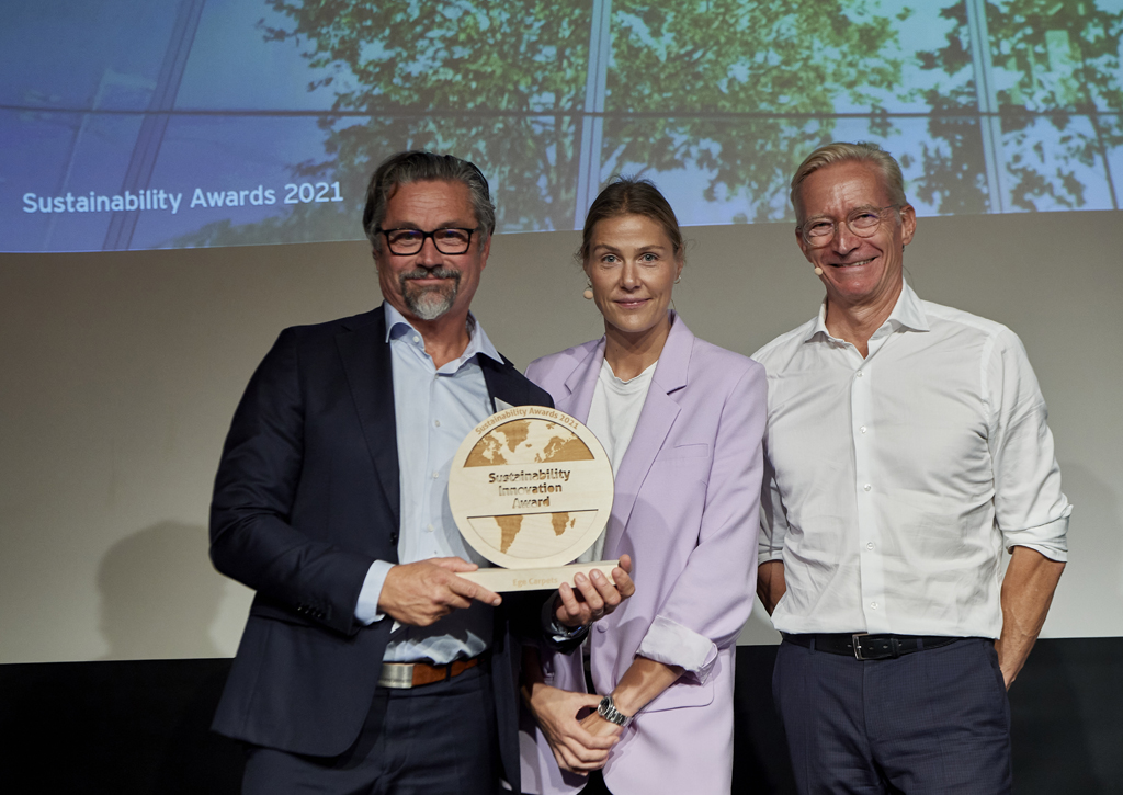 Ege Carpets receive Sustainability Innovation Award