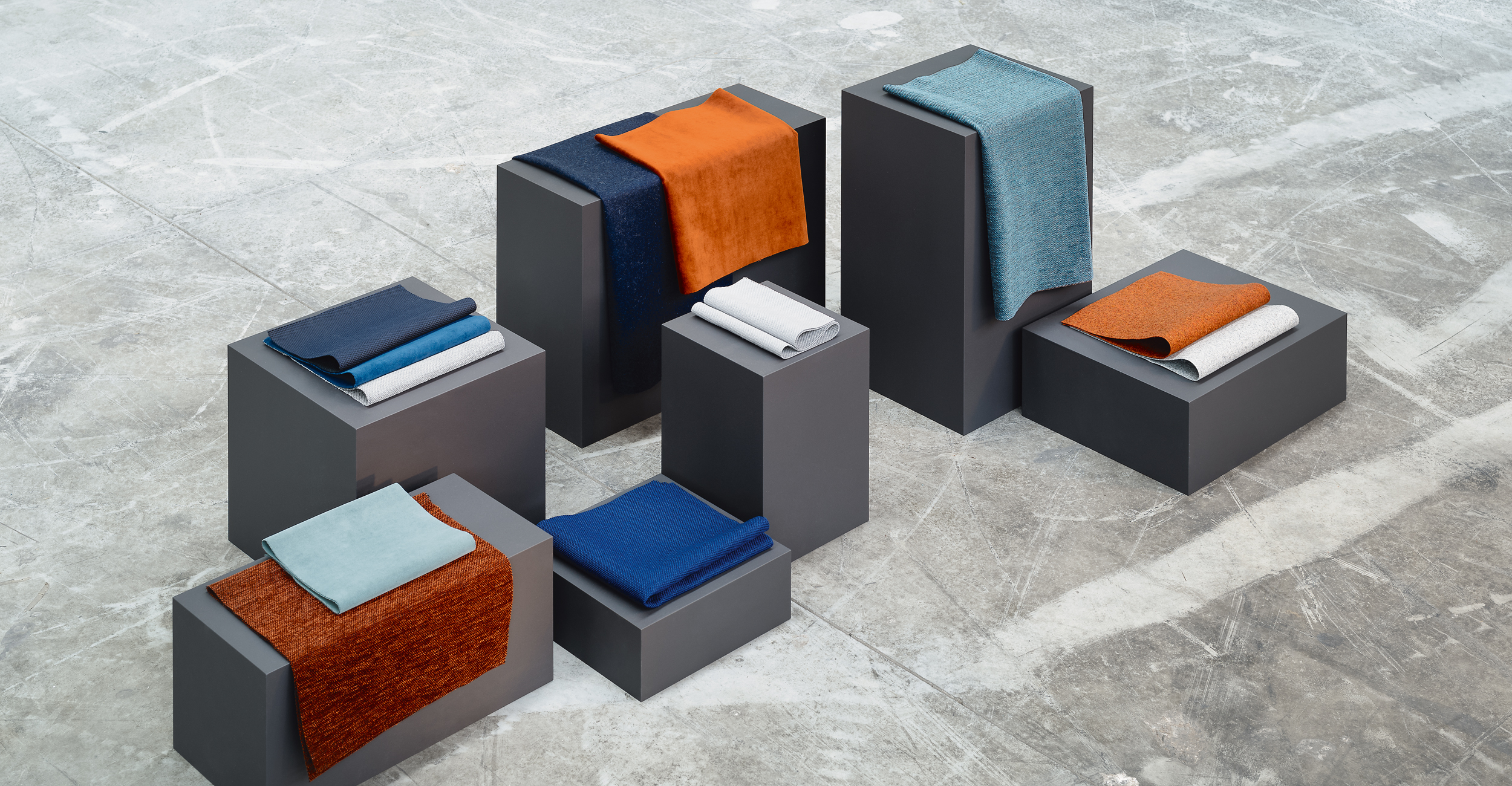 Textiles, Colours & Surfaces