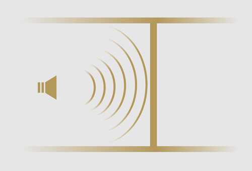 Sound insulation: