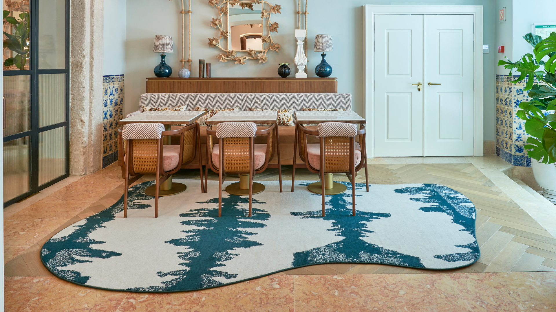 Commercial rugs