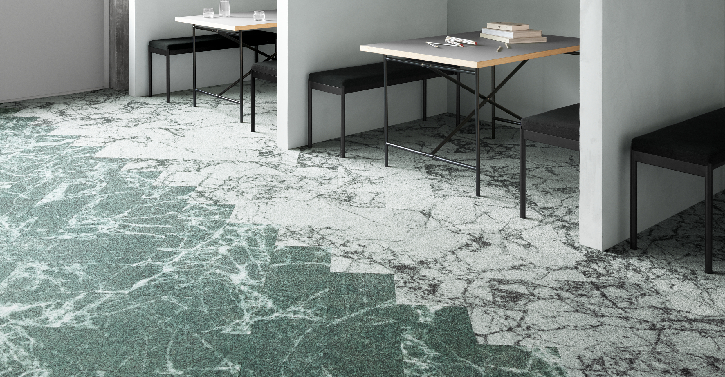 Green carpets for commercial use